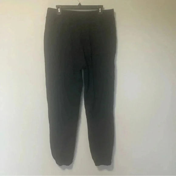 Frame slim black cotton joggers with multicoloured string - Picture 6 of 9